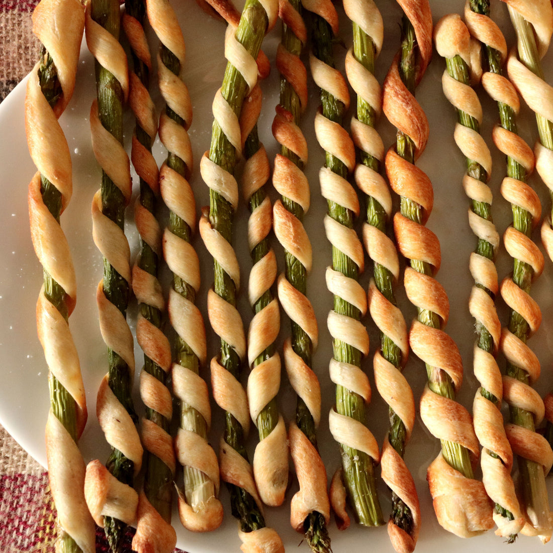 Wrapped Asparagus