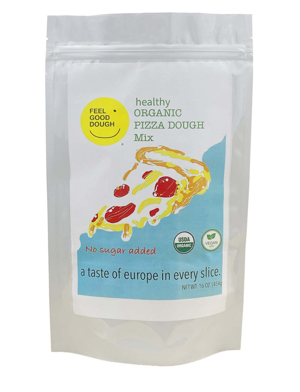 Organic Pizza Crust Mix - No Sugar Added!